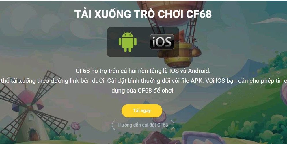 CF68 app có gì hấp dẫn người chơi?