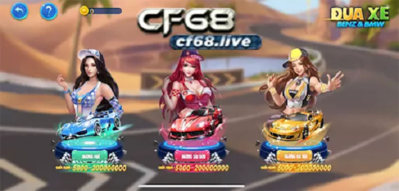 Bỏ túi kinh nghiệm chơi game đua xe hiệu quả nhất tại CF68