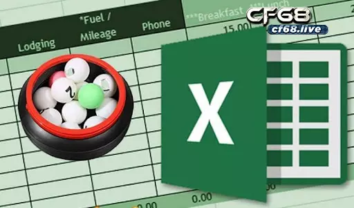 Cách tính ăn lô đề online với bảng excel