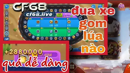 Hướng dẫn tải game dua xe tại cf68