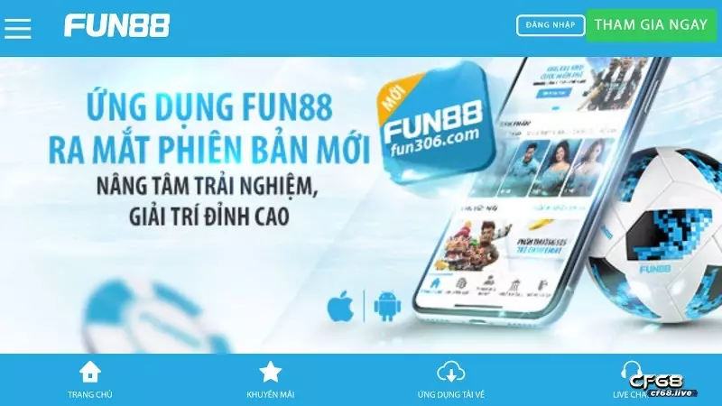 Tải app fun88 để nhận nhiều khuyến mãi hấp dẫn