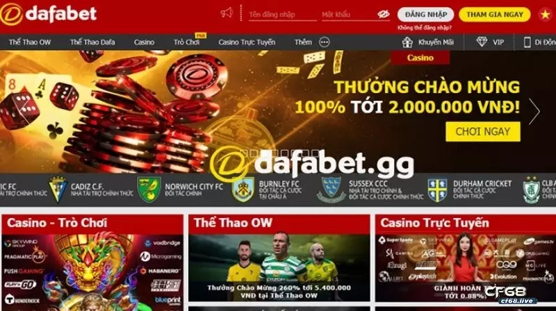 Dafabet xứng đáng là nhà cái loto choi nhieu nhất