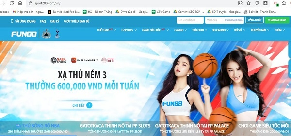 Sport288.com – Điểm cược tin cậy hàng đầu của mọi người