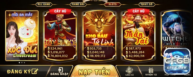 Cổng game GWIN cung cấp game bài chất lượng