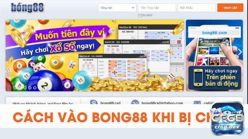 Hướng dẫn www vao bong88 khi bị chặn dễ hiểu cho người mới 