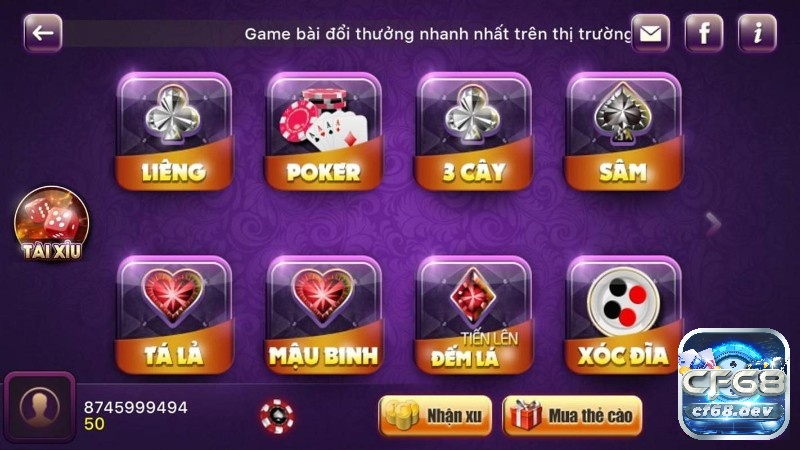 Games đánh bài đổi thưởng trực tuyến là trò chơi không thể thiếu trong cộng đồng game thủ và người yêu thích sòng bài trên toàn thế giới. 