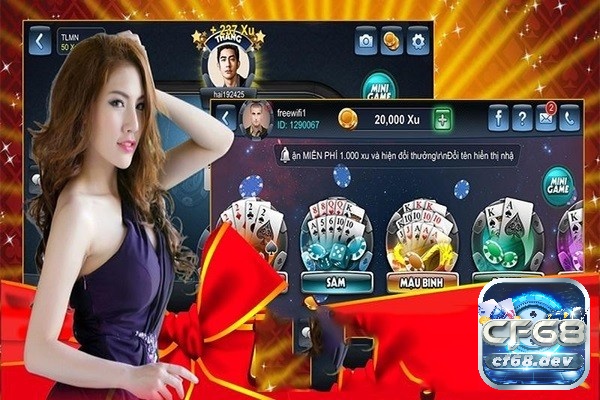 Khám phá game bai online hay tại CF68 nhé!