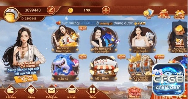 Tham gia choi ban ca online tại nhà cái CF68