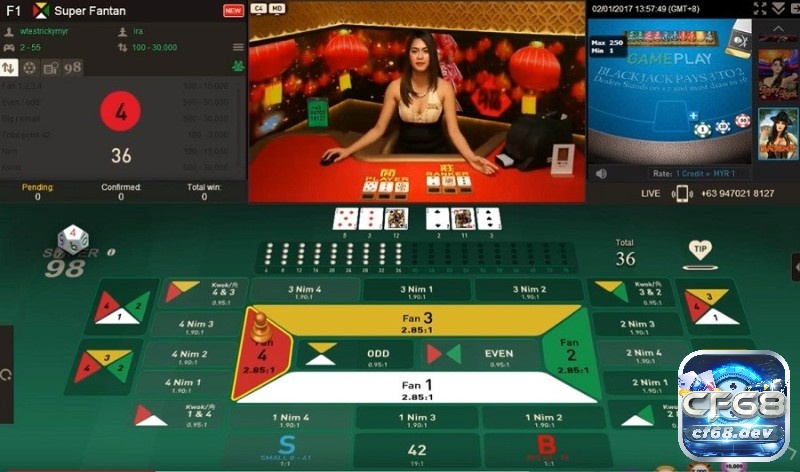 Luật chơi Fantan Casino là gì? khá đơn giản