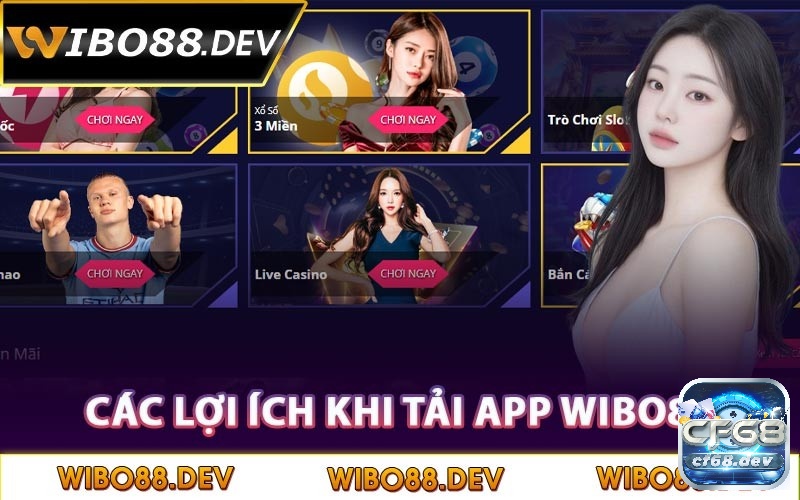 Tải Wibo88 trên điện thoại di động của bạn là một quyết định thông minh, mang lại cho người chơi những lợi ích vượt trội