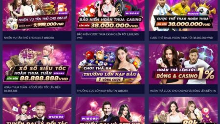 Wibo88: Cổng game giải trí online đỉnh cao hàng đầu Châu Á