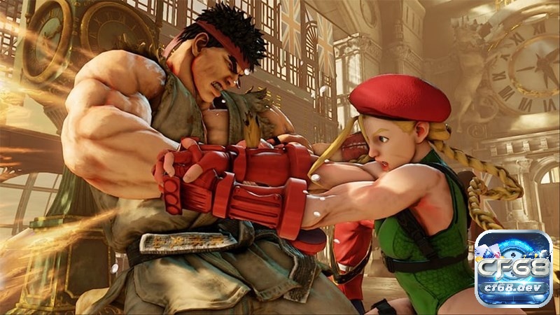 Game Street Fighter V vẫn giữ được phong cách nghệ thuật hoạt hình đặc trưng