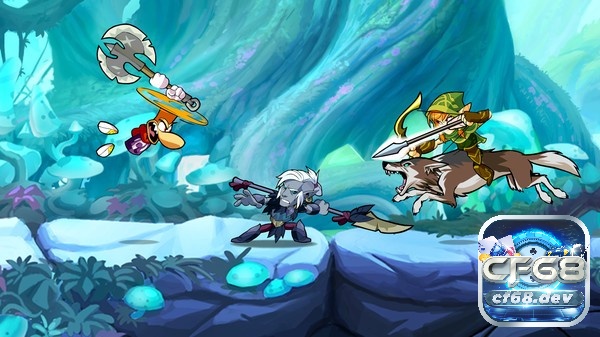 Các vật phẩm trong game Brawlhalla đa dạng giúp tăng lợi thế cho bạn trong các trận chiến