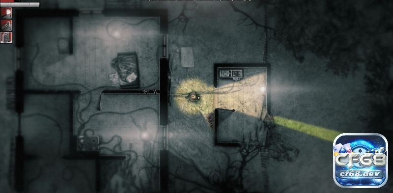 Một điểm hay của game Darkwood đó chính là tính ngẫu nhiên của bản đồ