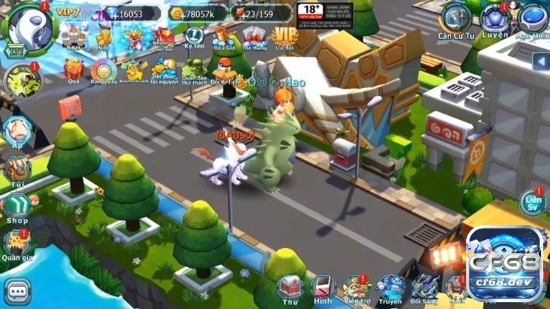 Cốt truyện hấp dẫn và lôi cuốn của Poke Đại Chiến giữ chân nhiều anh em game thủ