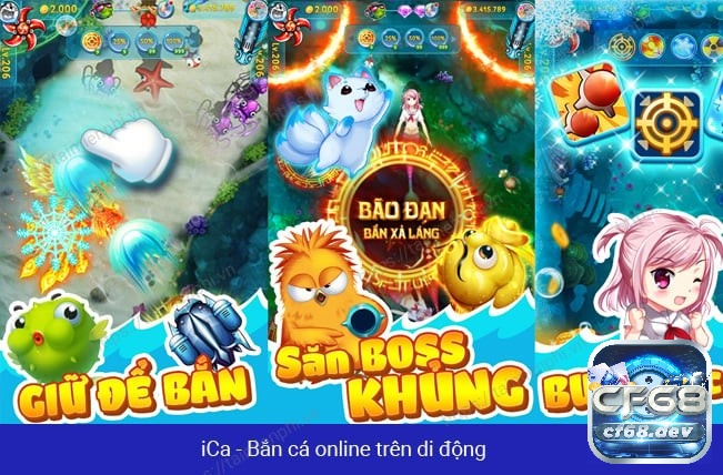 iCá ZingPlay là game bắn cá vui nhộn, phù hợp với mọi đối tượng.