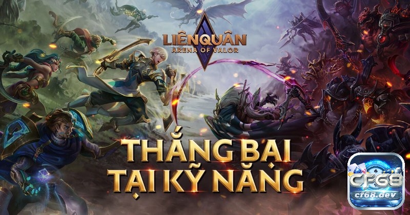 Top game mobile hay android ios - Liên Quân Mobile