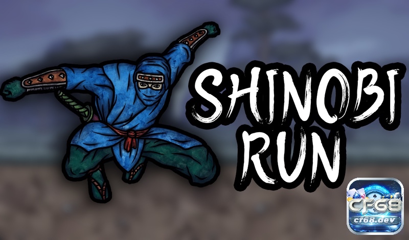 Shinobi Run Endless người chơi hóa thân thành ninja chạy không ngừng để vượt chướng ngại vật thuộc best offline mobile games