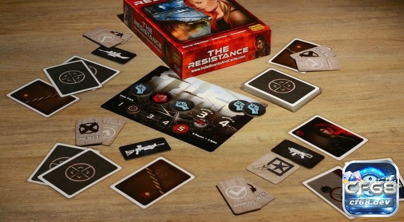 Cách chơi tựa game Board game Resistance