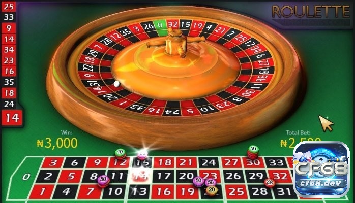 Kết quả roulette được quyết định bởi nơi bóng dừng, mang lại cảm giác hồi hộp đầy thú vị.