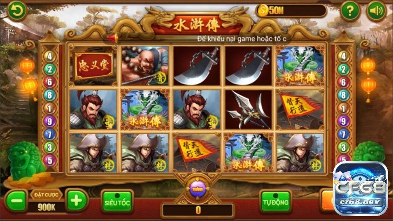 Game nổ hũ tại CF68 cực kỳ hấp dẫn