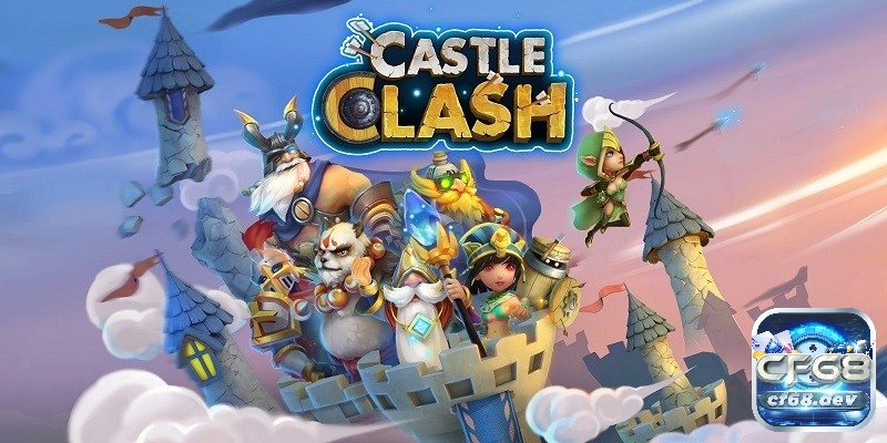 Castle Clash không chỉ thu hút với đồ họa sống động mà còn ở khả năng phối hợp chiến lược linh hoạt của người chơi.