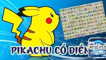 Game pikachu cổ điển pc hấp dẫn, đơn giản nhưng gây nghiện