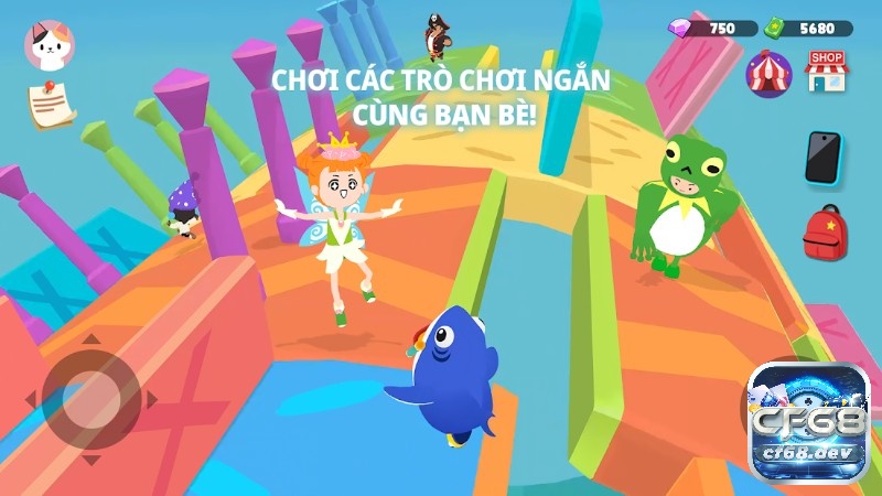 Nhiều mini-game cho anh em thỏa sức vui chơi không giới hạn