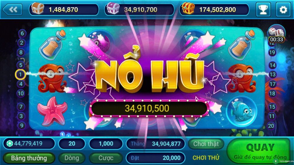 Game slot nổ hũ: Trải nghiệm giải trí thú vị và Jackpot hấp dẫn