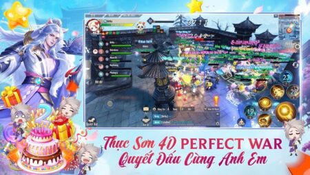 Game Thục Sơn Kỳ Hiệp Mobile: Tựa game kiếm hiệp đỉnh cao