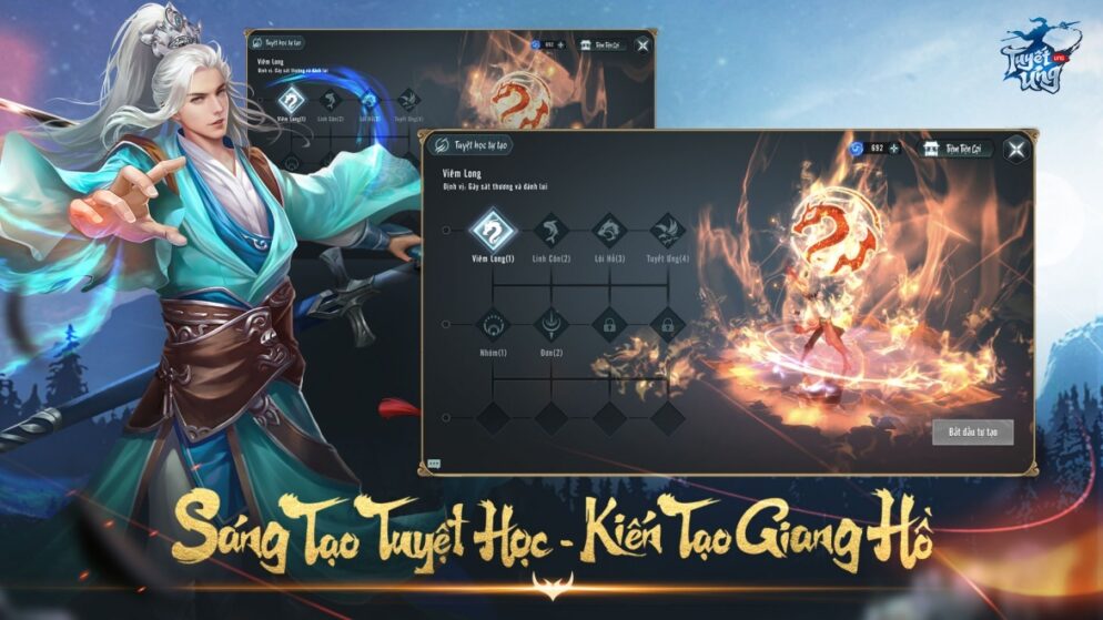 Game Tuyết Ưng VNG: Game nhập vai mới mẻ, PK kịch tính