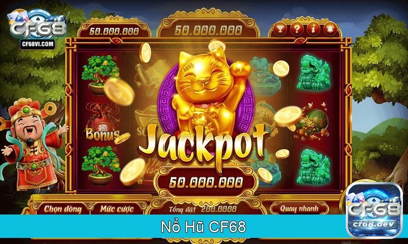 CF68 là một trang game nổ hũ uy tín 2025 rất được yêu thích