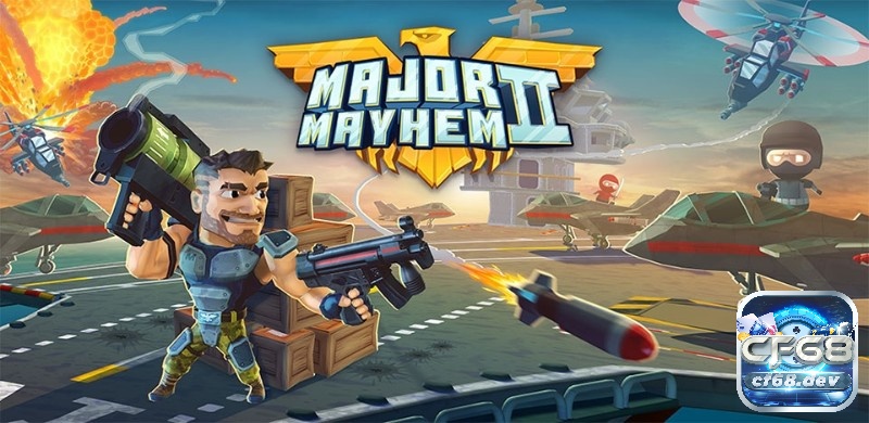 Major Mayhem 2 là lựa chọn tuyệt vời cho những ai thích bắn súng tốc độ nhanh với phong cách hoạt hình vui nhộn