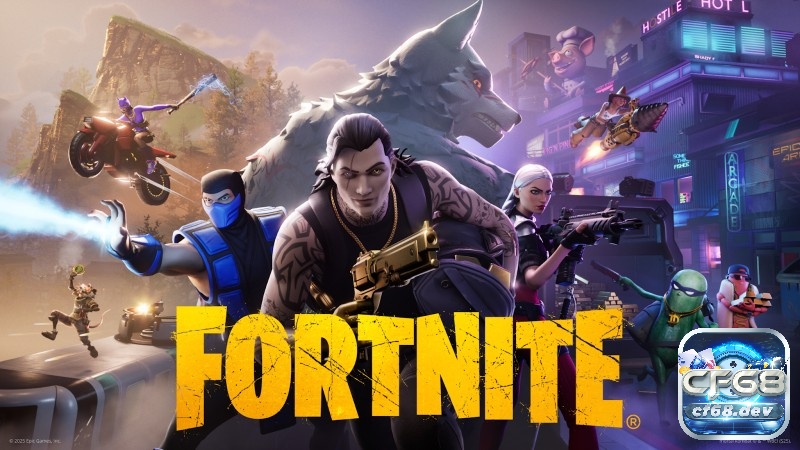 Game FPS online nhiều người chơi Fortnite