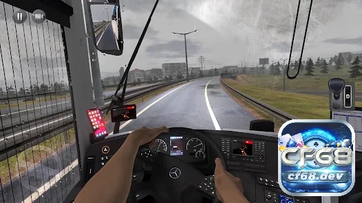 Hình ảnh giao diện trong Bus Simulator: Ultimate